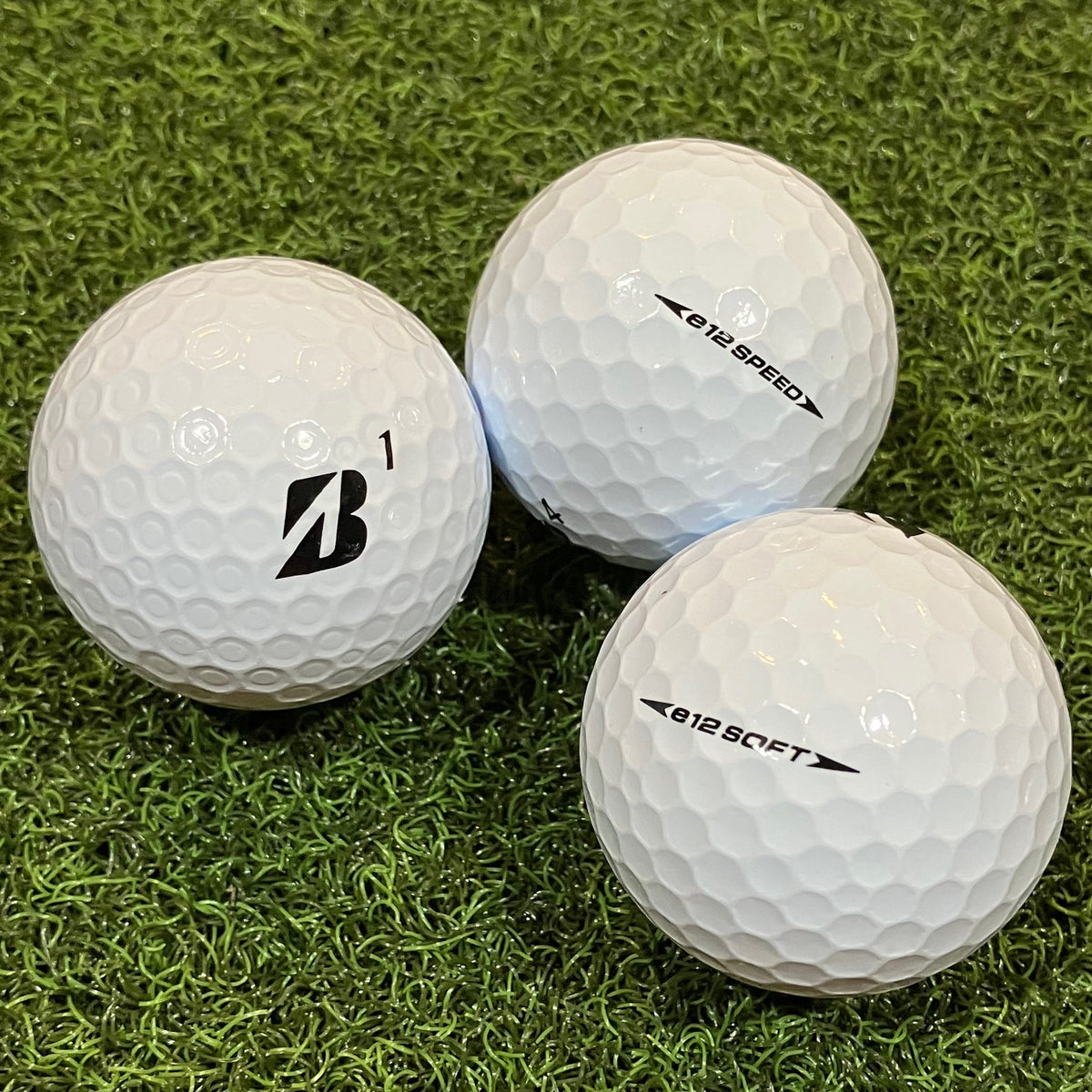 【新品・未使用】Bridgestone Golf ball e12ホワイト Bridgestone e12 White Mix - 1 Dozen