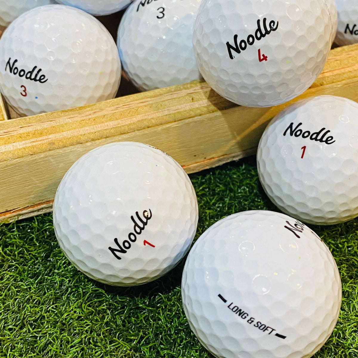 Noodle Mix Used Golf Balls Shaggy Golf Balls