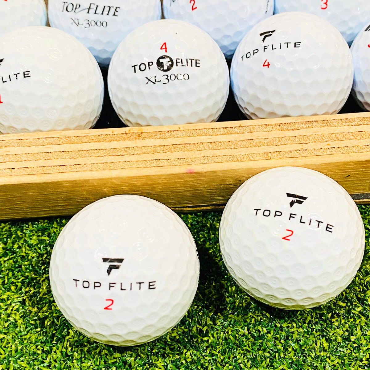 Top Flite Assorted Mix Used Golf Balls – Shaggy Golf Balls