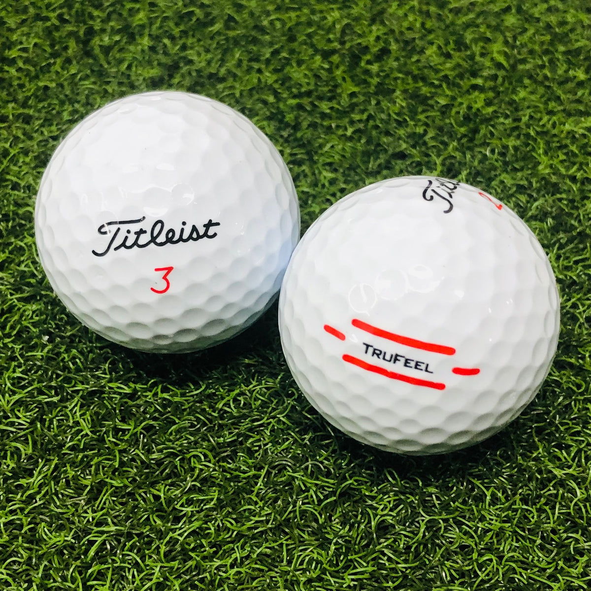 Titleist TruFeel Used Golf Balls – Shaggy Golf Balls